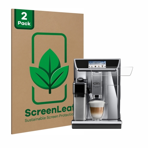 2 Stück Schutzfolie für DeLonghi PrimaDonna Elite Experience ECAM656.85.MS | Nachhaltig verpackt | Transparent | Kratzfest