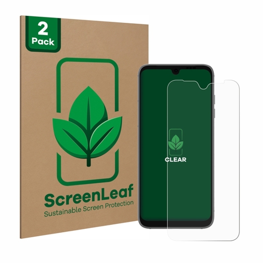 2 Stück Kratzfeste Schutzfolie für Fairphone 4 - Nachhaltig Verpackte Displayschutzfolie, Transparent