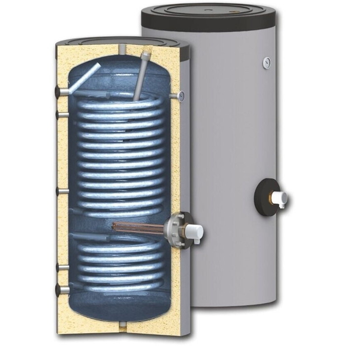 ThermoFLUX SWP2N 500L Solarspeicher - 2 WT