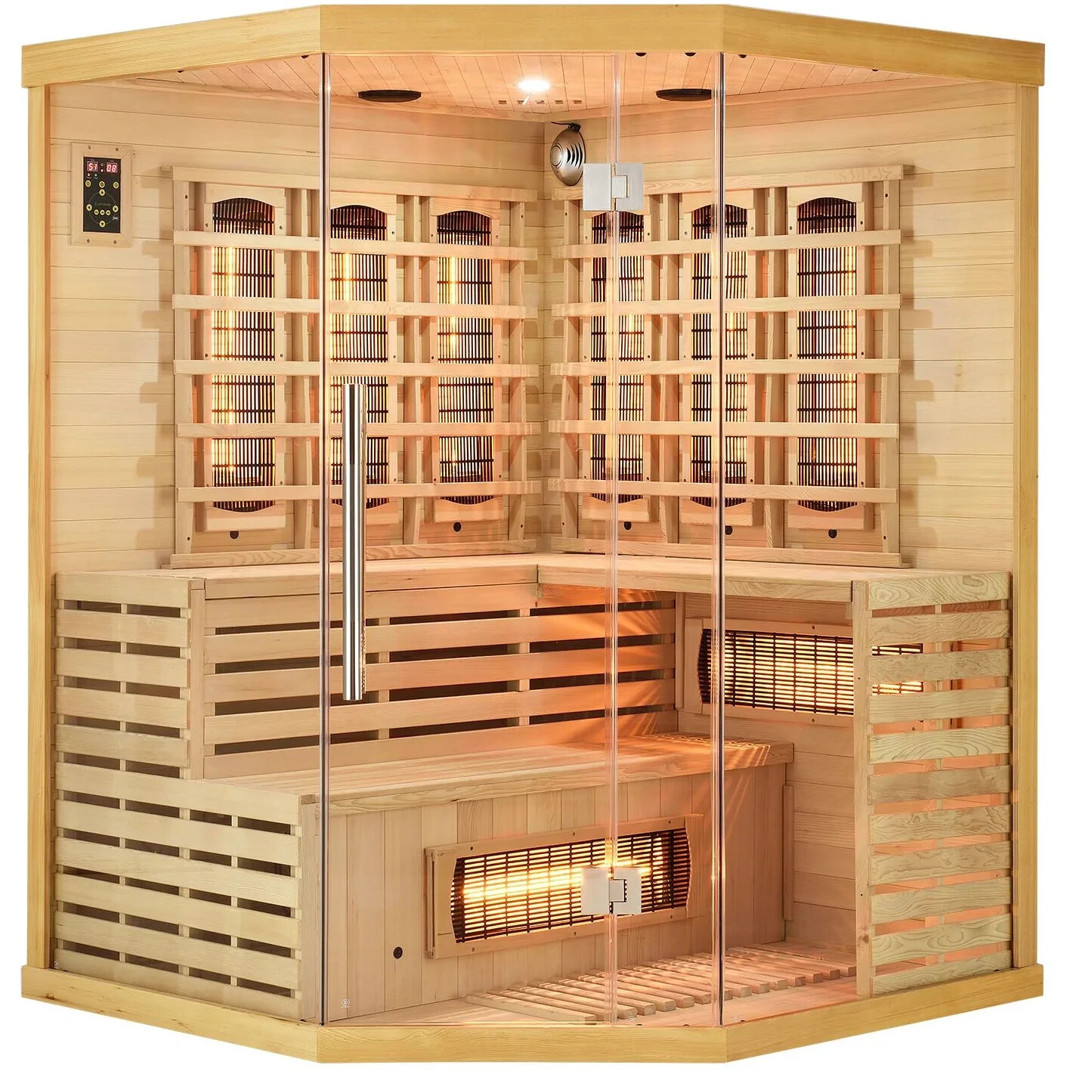 Artsauna Kiruna 150 - Hochwertige Sauna für Ihr Zuhause (Modell 30754)