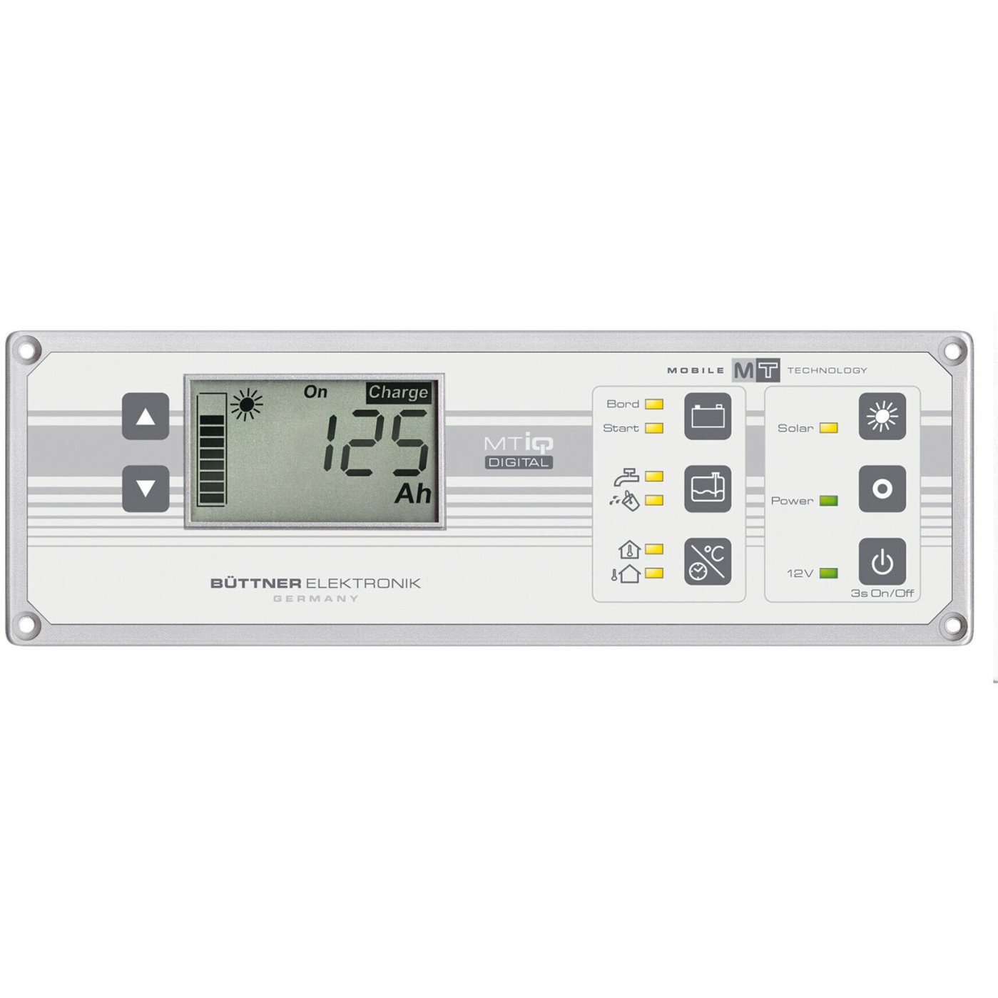 MTiQ Digital 200A-Shunt - Mobile Technology InfoPanel für Solarregler