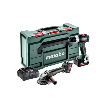 Akku-Werkzeugset Combo 18V - metaBOX 165 L (Set 2.9.4)