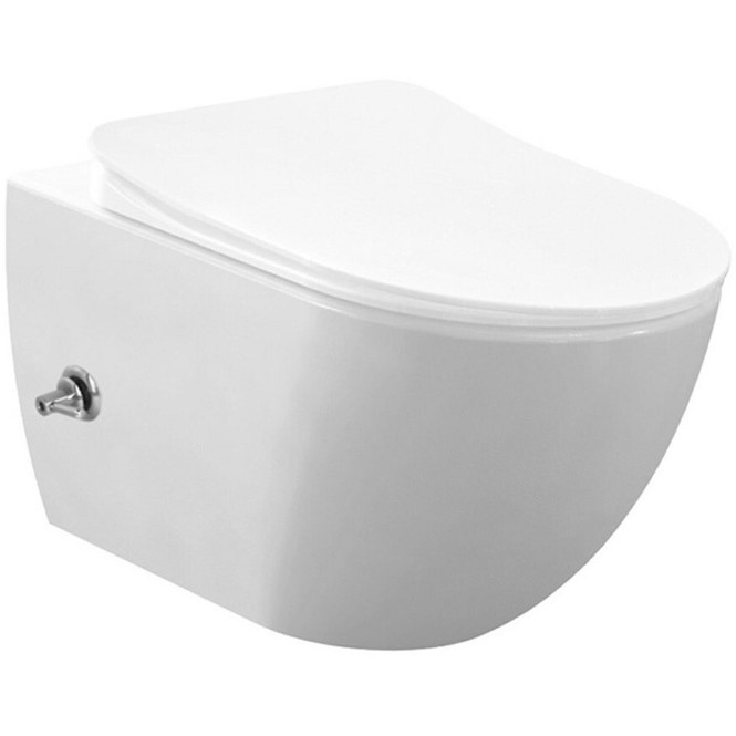 Creavit Tiefspül-WC FE322-34CB00E - Modernes Design für Ihr Badezimmer
