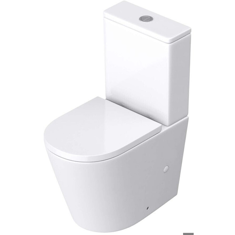 Doporro Aachen Tiefspüler WC mit Soft-Close-Mechanismus - Komfortable Hygiene für Ihr Bad