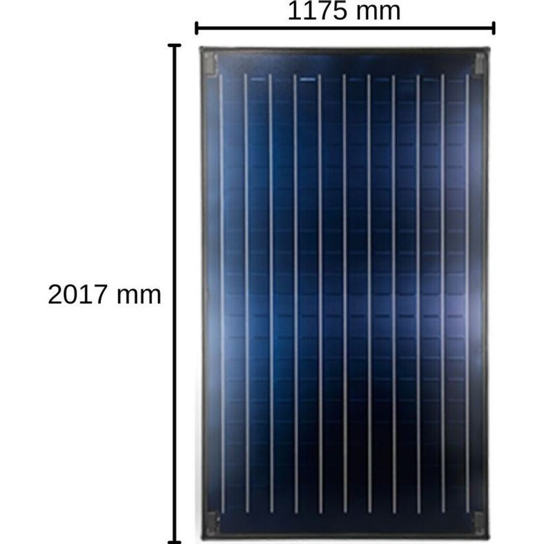 Bosch SO5000TFV Sonnenkollektor FKC-2S - Senkrecht, 2017x1175x87 mm (8718530954)
