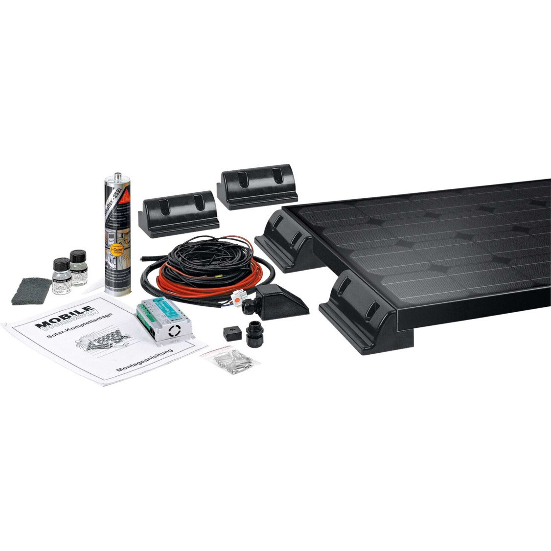 Büttner Elektronik Black-Line MT 110 MC Solar-Komplettanlage 110 Wp