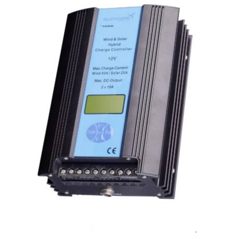Silentwind Hybrid Boost PWM Solarregler 12V - Effiziente Energieverwaltung für Ihr System