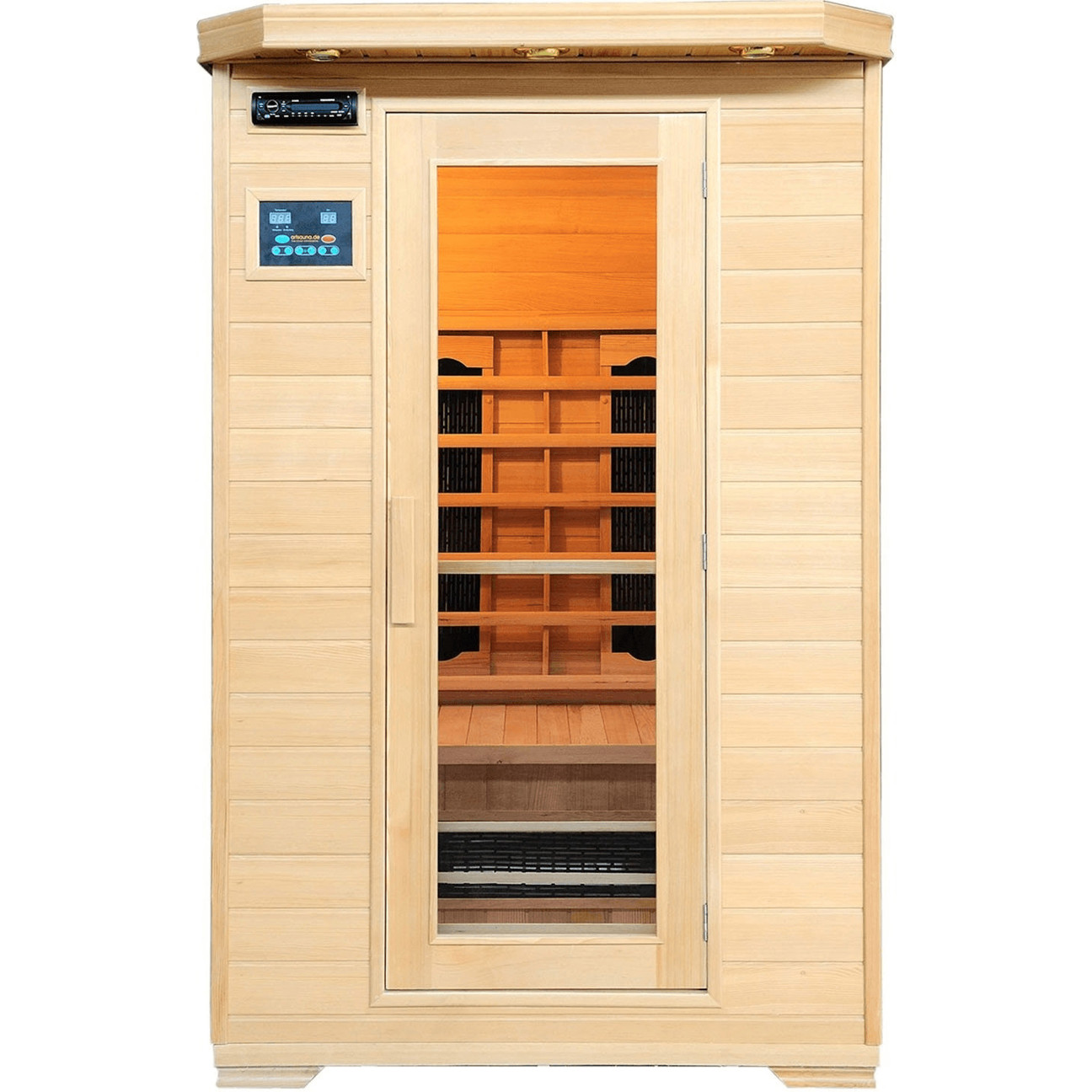 Artsauna Oslo Infrarotkabine - Keramikstrahler & Hemlockholz