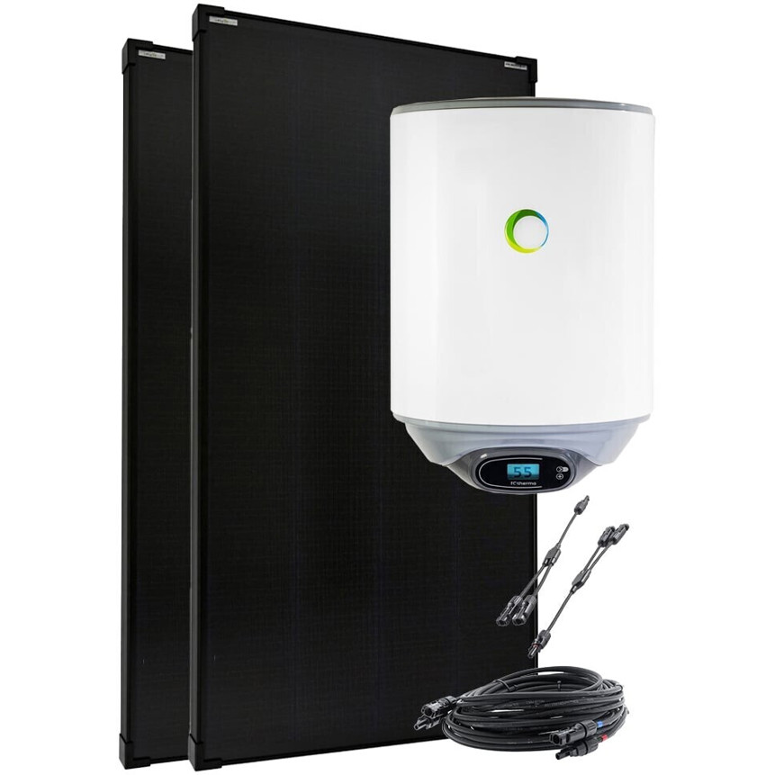 Offgridtec 360W Solaranlage mit 30L Fothermo Boiler – Ideale Warmwasserlösung für Garten- und Berghütten (14145)