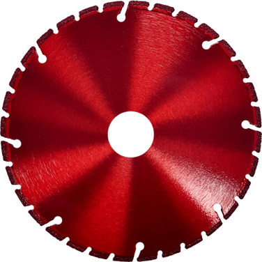 Diamant-Trennscheibe Tiger 150 mm - 1,6 mm Dicke, 2 mm Segmenthöhe, 22,2 mm Bohrung