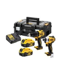 DeWalt DCK2062M2T-QW Akku-Werkzeugset - Hochleistungs-Akku-Tools für Profis