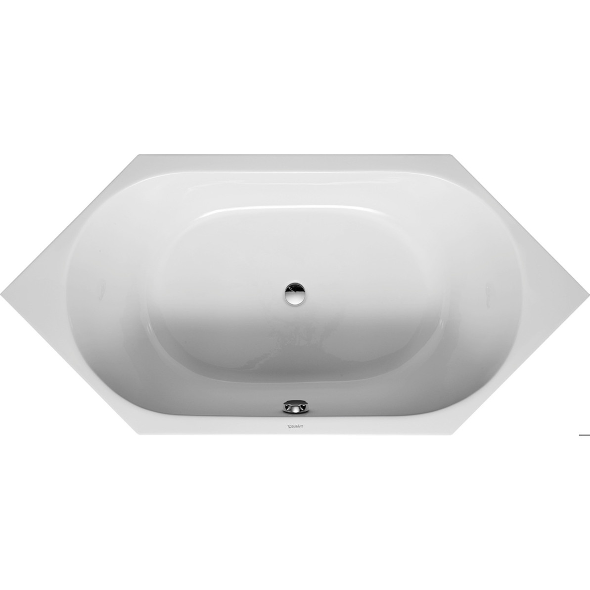 Duravit D-Code Badewanne 190 x 90 cm - Weiß (700138000000000)